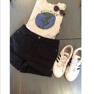 Black High Waisted Shorts (On Hold)